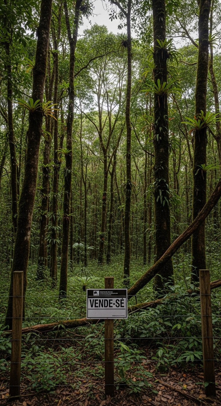 Terreno em avaliação ambiental